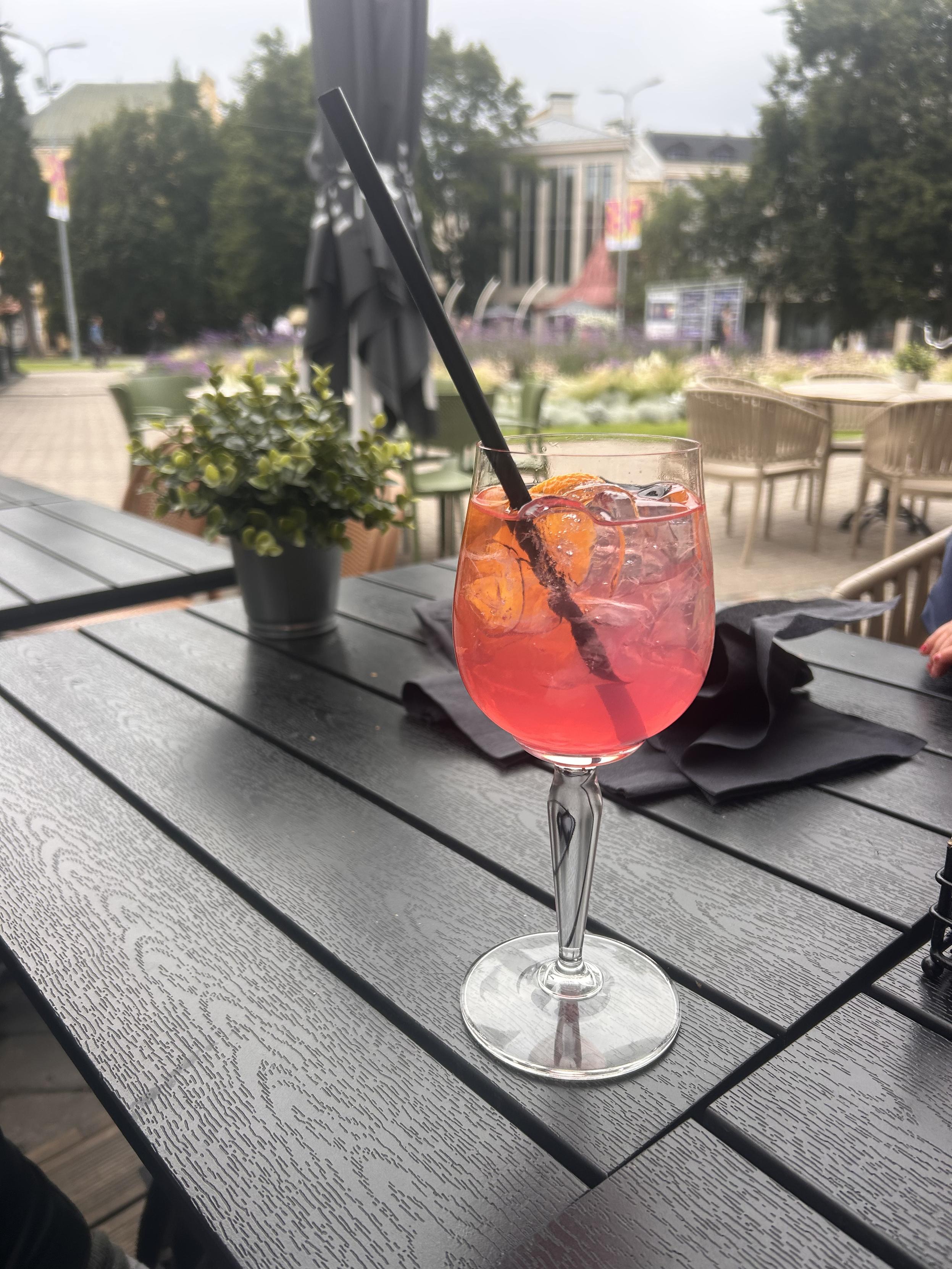 Rosaspritzglas.